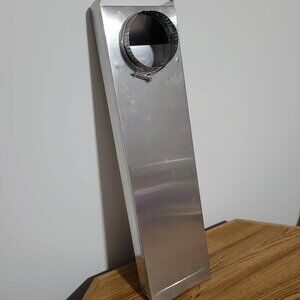 0-18 In. Dryer Periscope Vent Kit, Slides, Stainless Steel, Corrosion-Resistant